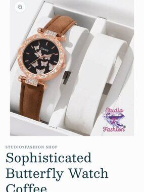 NEW Women's Butterfly Watch
